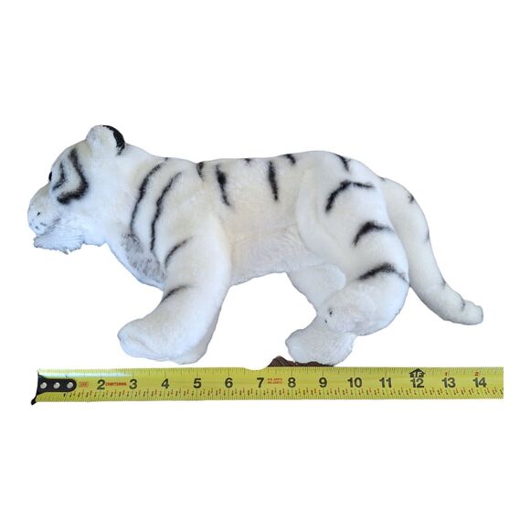Siegfried & Roy White Tiger Plush Standing Stuffed Animal 1994 Petting Zoo Small - Picture 16 of 16